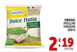 Deco Supermercati Orogel pisellini finissimi offerta