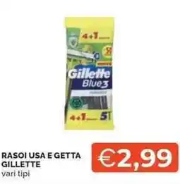 Mercatò Rasoi usa e getta GILLETTE offerta