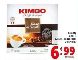 Deco Supermercati Kimbo caffè gusto di napoli offerta