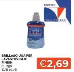Mercatò Brillasciuga per lavastoviglie FINISH offerta