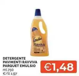 Mercatò Detergente pavimenti ravviva parquet EMULSIO offerta