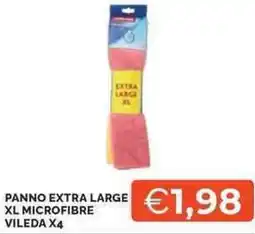 Mercatò Panno extra large xl microfibre VILEDA X4 offerta