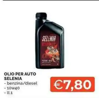 Mercatò Olio per auto SELENIA offerta