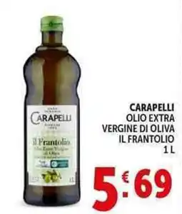 Deco Supermercati Carapelli olio extra vergine di oliva il frantolio offerta