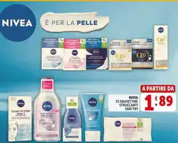 Deco Supermercati Nivea 25 salviettine struccanti offerta