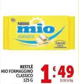 Deco Supermercati Nestlé mio formaggino classico offerta