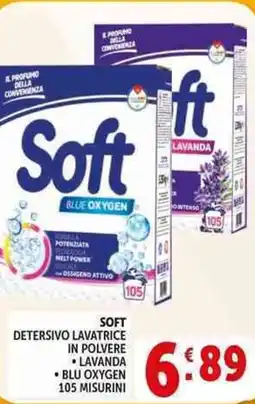 Deco Supermercati Soft detersivo lavatrice in polvere offerta