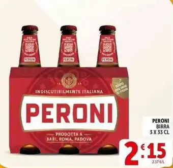 Peroni birra
