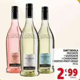 Deco Supermercati Sant'orsola frizzante offerta