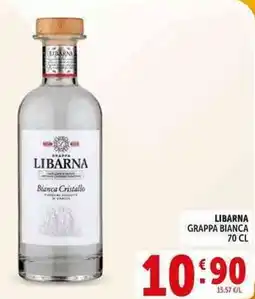 Deco Supermercati Libarna grappa bianca offerta