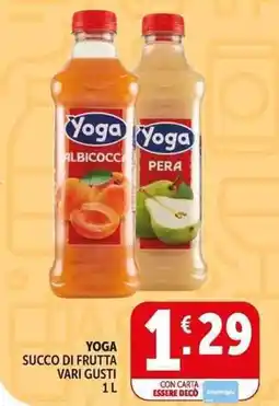 Deco Supermercati Yoga succo di frutta offerta