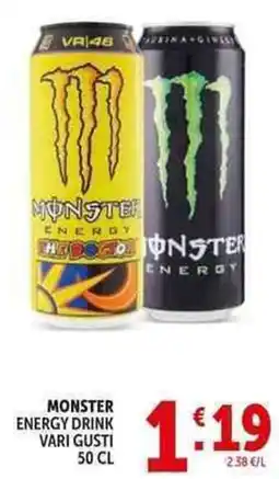 Deco Supermercati Monster energy drink offerta