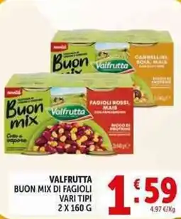 Deco Supermercati Valfrutta buon mix di fagioli offerta