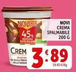 Deco Supermercati Novi crema spalmabile offerta