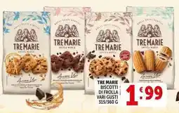 Deco Supermercati Tre marie biscotti di frolla offerta