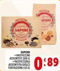 Deco Supermercati Sapori pasticceria dolci tentazioni offerta