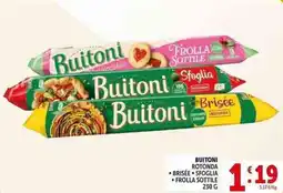 Deco Supermercati Buitoni rotonda offerta