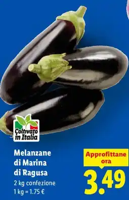 Lidl Melanzane di Marina di Ragusa offerta