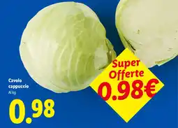 Lidl Cavolo cappuccio offerta
