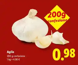 Lidl Aglio offerta