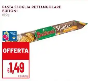 Pan Pasta sfoglia rettangolare BUITONI offerta