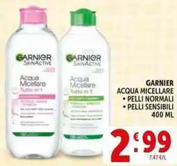 Deco Supermercati Garnier acqua micellare offerta