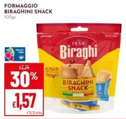Pan Formaggio biraghini snack offerta
