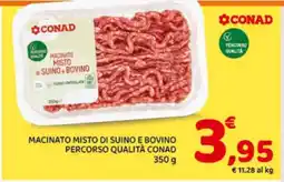 Conad MACINATO MISTO DI SUINO E BOVINO PERCORSO QUALITÀ CONAD offerta
