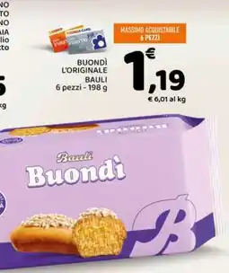 Conad BUONDI L'ORIGINALE BAULI offerta