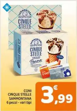 Conad CONI CINQUE STELLE SAMMONTANA offerta