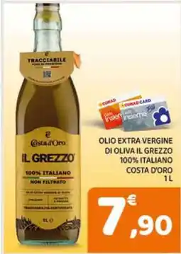 Conad Olio Extra Vergine di Oliva Il Grezzo offerta