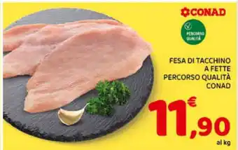 Conad Fesa Di Tacchino A Fette offerta