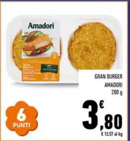 Conad GRAN BURGER AMADORI offerta