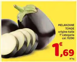 Conad Melanzane Tonde offerta