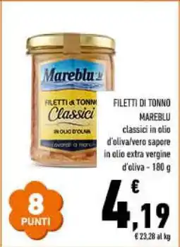 Conad FILETTI DI TONNO MAREBLU offerta