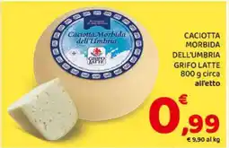 Conad Caciotta Morbida dell'Umbria offerta