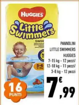 Conad PANNOLINI LITTLE SWIMMERS offerta