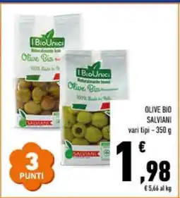 Conad OLIVE BIO SALVIANI offerta