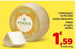Conad FORMAGGIO DI PECORA SARDO BRIGANTE offerta