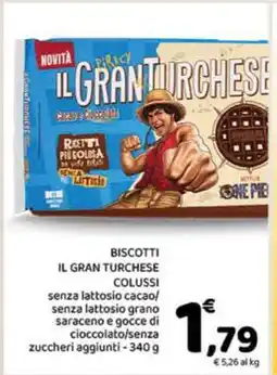 Conad BISCOTTI IL GRAN TURCHESE offerta