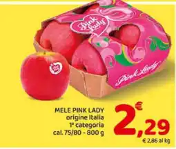 Conad Mele Pink Lady offerta