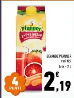 Conad BEVANDE PFANNER offerta