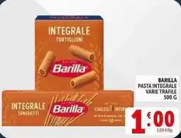Deco Supermercati Barilla pasta integrale offerta