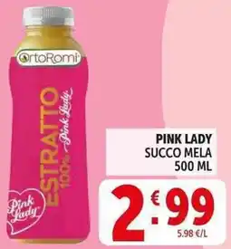Deco Supermercati Pink lady succo mela offerta