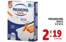 Deco Supermercati Philadelphia snack offerta