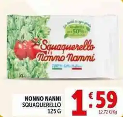 Deco Supermercati Nonno nanni squaquerello offerta