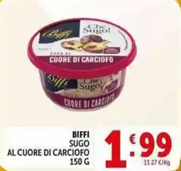Deco Supermercati Biffi sugo al cuore di carciofo offerta