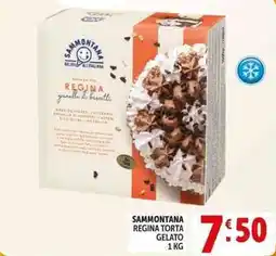 Deco Supermercati Sammontana regina torta gelato offerta