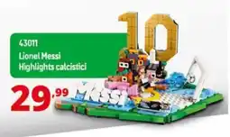 Comet Lego Lionel Messi Highlights calcistici offerta