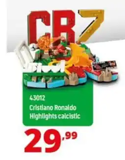 Comet Lego Cristiano Ronaldo Highlights calcistic offerta